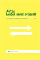Avtal : lärobok i allmän avtalsrätt
