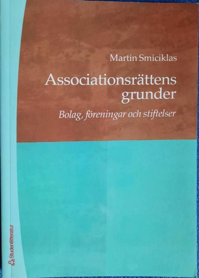 Associationsrättens grunder : bolag, föreningar och stiftelser
