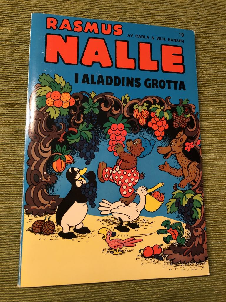 Rasmus Nalle i Aladdins grotta