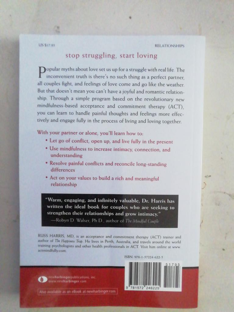ACT with love : stop struggling, reconcile differences, and strengthen your relationship with acceptance and commitment therapy