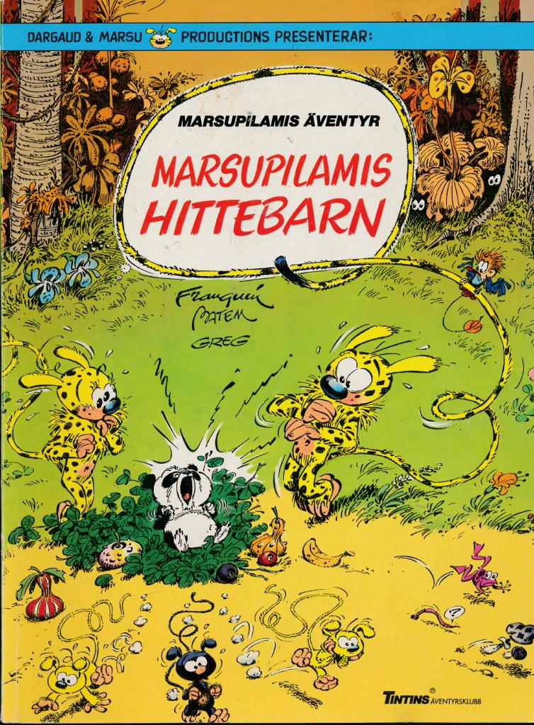 Marsupilamis hittebarn