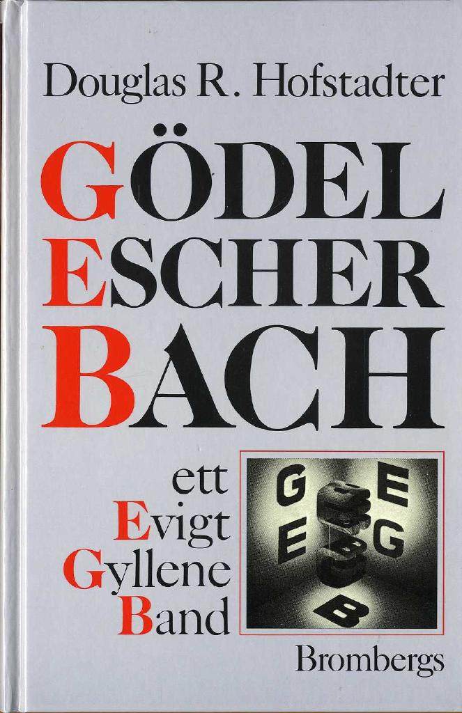 Gödel, Escher, Bach : ett evigt gyllene band