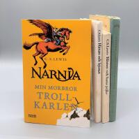 Berättelsen om Narnia del 1-4 (1. Min morbror trollkarlen, 2. Häxan och lejonet, 3. Hästen och hans pojke och 4. Caspian, prins av Narnia)
