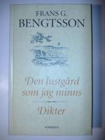 Den lustgård som jag minns : Dikter