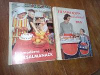 Husmoderns köksalmanack 1955 & 1962