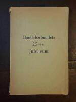 Bondeförbundets 25-årsjubileum