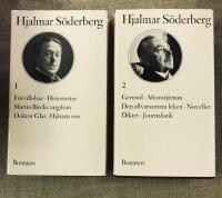 I : Förvillelser Historietter martin Bircks ungdom Doktor Glas Hjärtats oro II : Gertrud Aftonstjärnan Den allvarsamma leken Noveller Dikter Journalistik