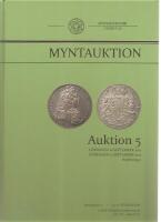 Myntauktion. Myntauktioner i Sverige AB. Auktion 5. (MISAB)