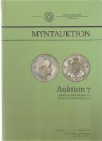 Myntauktion. Myntauktioner i Sverige AB. Auktion 7. (MISAB)